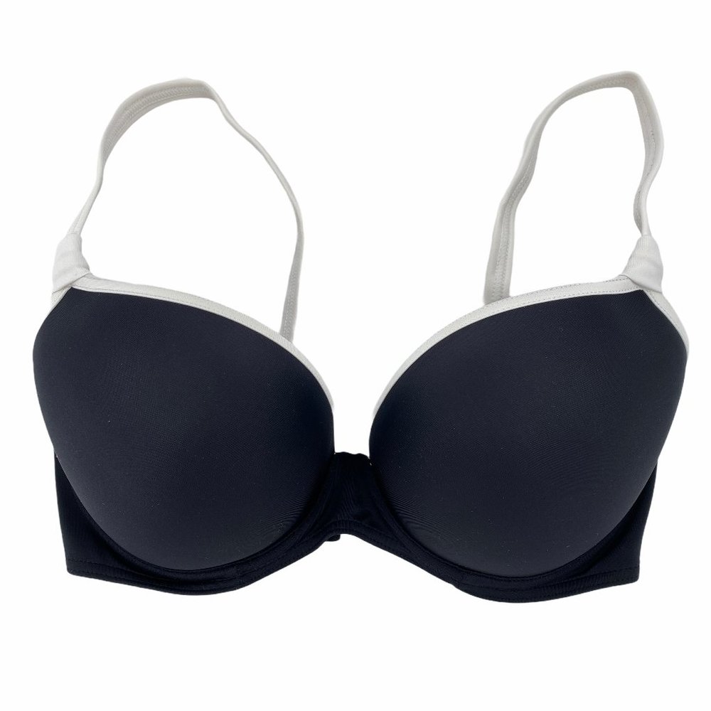 Freya Black White Bikini Swim Top